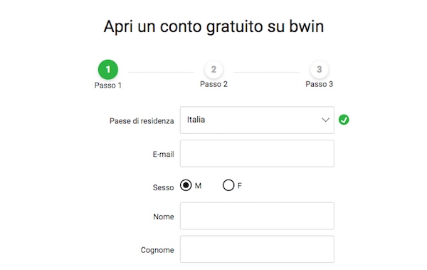 bwin registrazione screenshot
