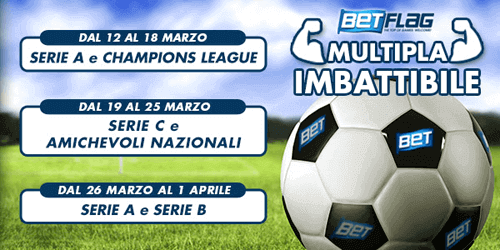 betflag multipla imbattibile 19-25-03-2018