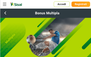 come funziona sisal bonus multipla