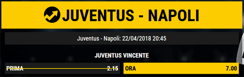 bwin juventus napoli 22-04-2018
