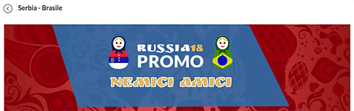 eurobet serbia brasile 27-06-2018