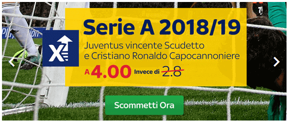 Skybet juventus vincente ronaldo cannoniere serie a 2018/2019