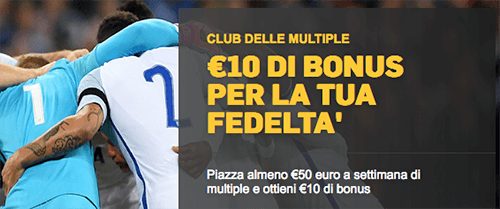 betfair club delle multiple 2018 promo