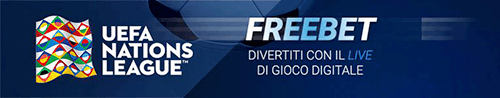 gioco digitale nations league 2018 freebet promo