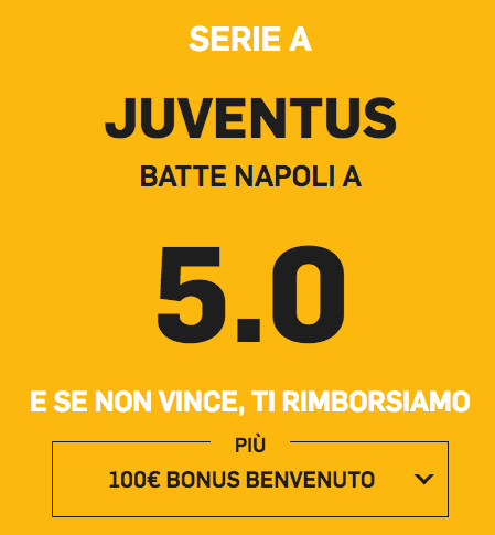 Vittoria della Juventus quota 5.0