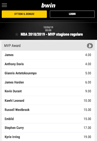 Quote NBA MVP 2018/2019