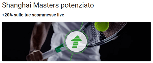 unibet shangai masters tennis 2018 promo