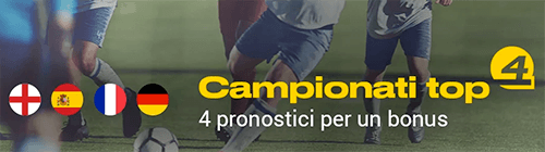 bwin campionati top 4 2019