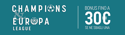 snai champions europa league 2019
