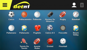 Sport su Betn1 mobile