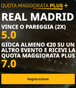 betfair quota maggiorata champions