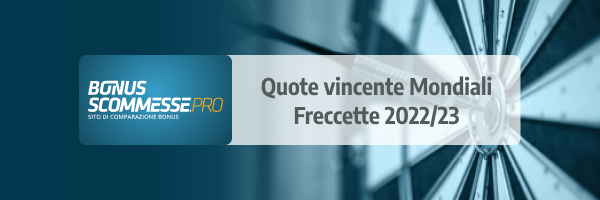 scommesse freccette
