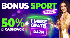 bonus benvenuto starcasinobet dazn