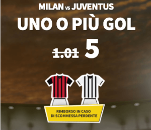 milan juve superquota