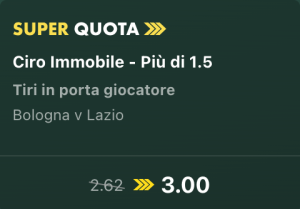 bologna lazio quote bet365