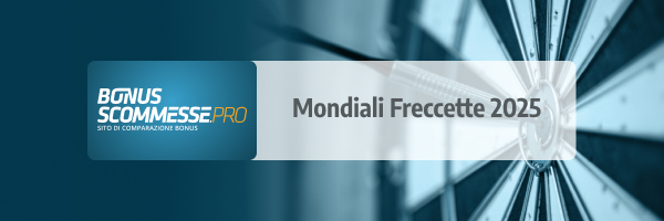 mondiali freccette quote