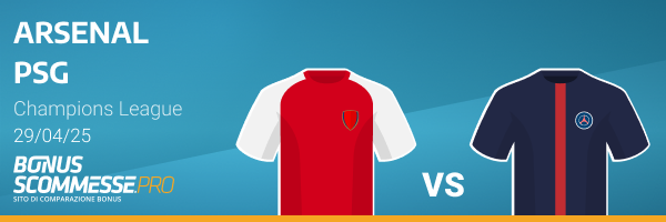 arsenal psg pronostico