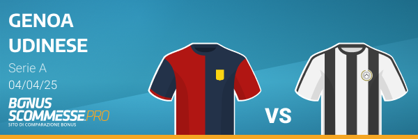 genoa udinese pronostico