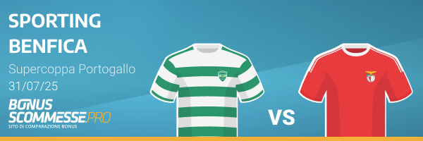 Supercoppa di Portogallo Benfica-Sporting