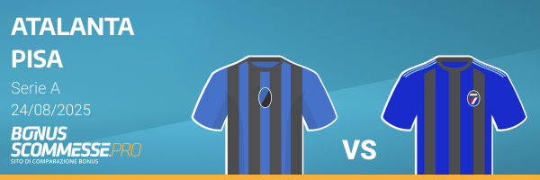 Pronostico Pisa Atalanta Serie A 2025