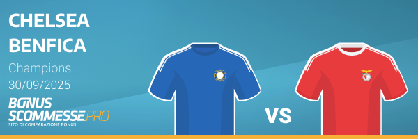 benfica-chelsea scommesse e quote