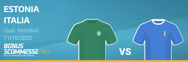 scommesse estonia-italia qualifiche mondiali