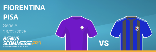 quote pisa fiorentina