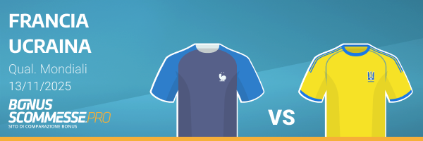 scommesse francia-ucraina