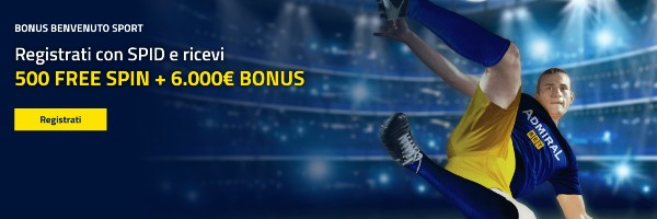 admiralbet bonus sport