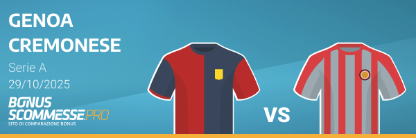 quote vincente genoa-cremonese