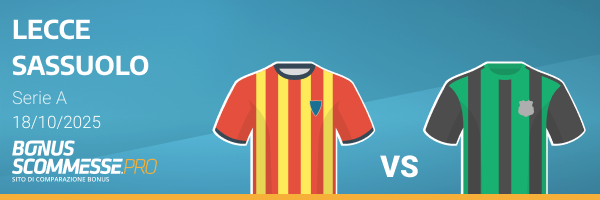 scommesse serie a lecce-sassuolo