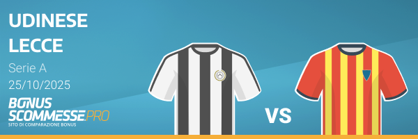 quote serie a lecce vs udinese
