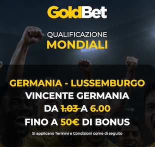 quote maggiorate goldbet