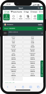 app sisal scommesse