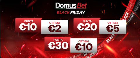 promozioni black friday betting