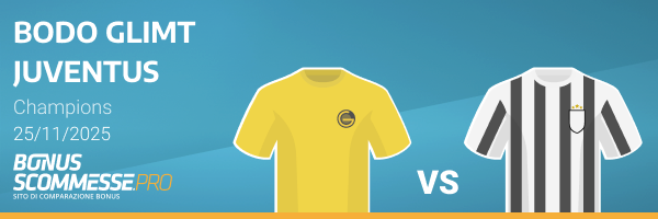 pronostico juve-bodo glimt quote