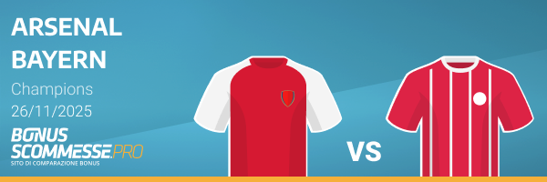 scommesse arsenal-bayern