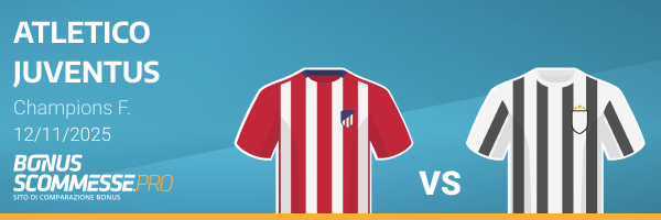 atletico madrid-juventus quote champions femminile