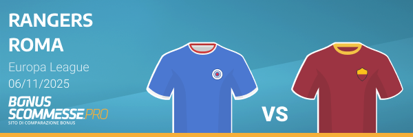 scommesse roma-rangers
