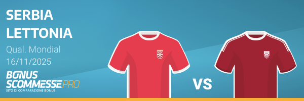 scommesse serbia-lettonia quote qualifichazione mondiali