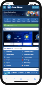 zona gioco app ios android