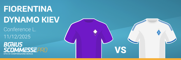 scommesse fiorentina dynamo kiev conference