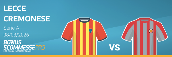migliori scommesse lecce cremonese