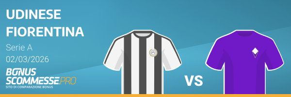 quote udinese fiorentina