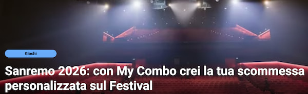 bonus scommesse sanremo sisal