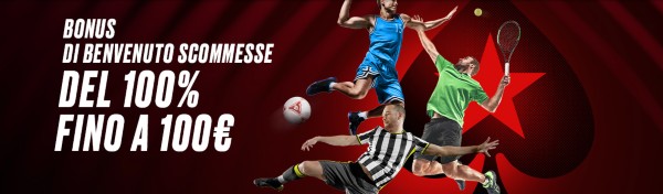 bonus scommesse pokerstars