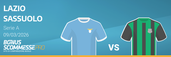 quote lazio sassuolo