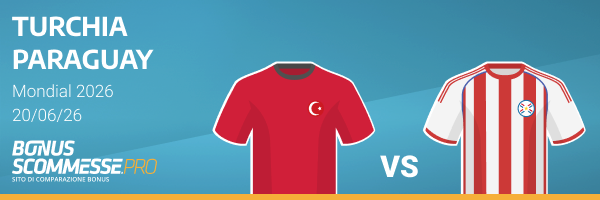 quote turchia paraguay