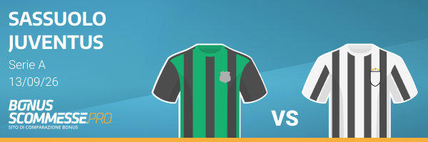 quote sassuolo juventus